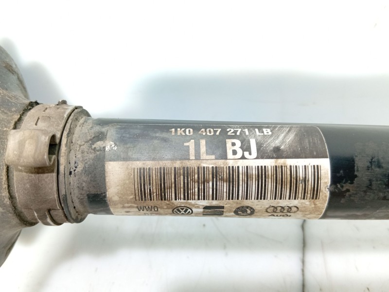 Recambio de transmision delantera izquierda para seat leon (5f1) 1.6 tdi referencia OEM IAM 1K0407271LB  