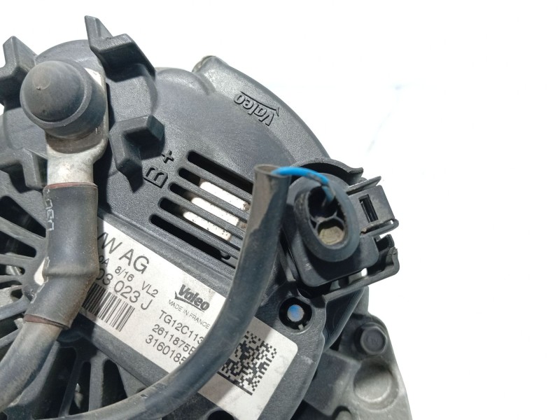 Recambio de alternador para seat leon (5f1) 1.6 tdi referencia OEM IAM 03L903023J / 03L903023JX  