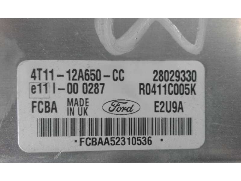 Recambio de centralita motor uce para ford tourneo connect (tc7)    |   0.02 - 0.09 | 2002 - 2009 referencia OEM IAM 28029330 4T