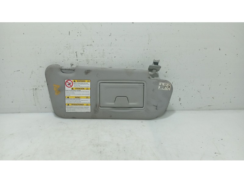 Recambio de parasol derecho para mazda 3 (bk) 1.6 di turbo referencia OEM IAM   