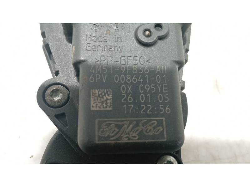 Recambio de potenciometro pedal para mazda 3 (bk) 1.6 di turbo referencia OEM IAM   