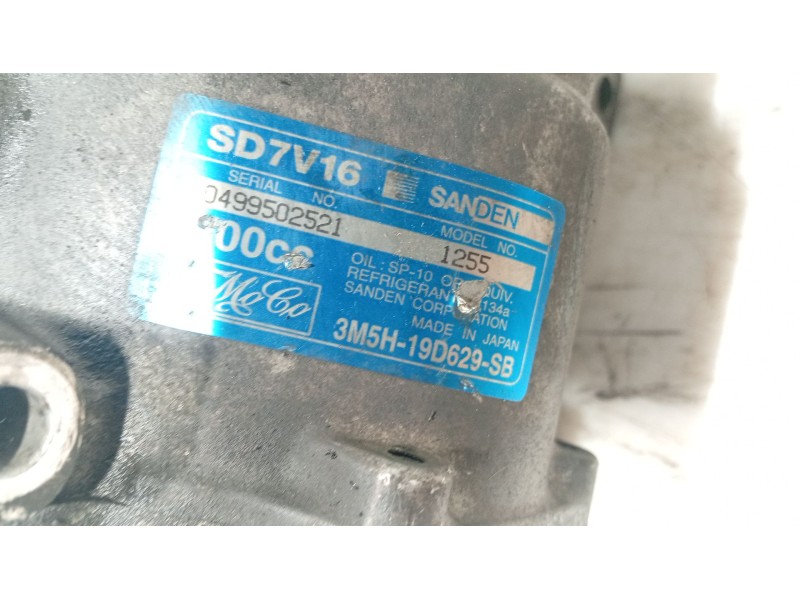 Recambio de compresor aire acondicionado para mazda 3 (bk) 1.6 di turbo referencia OEM IAM   