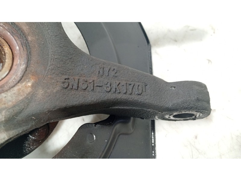 Recambio de mangueta delantera derecha para mazda 3 (bk) 1.6 di turbo referencia OEM IAM   