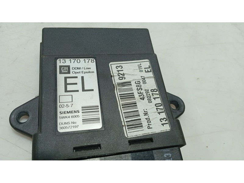 Recambio de modulo electronico para opel vectra c (z02) 2.0 dti 16v (f69) referencia OEM IAM   