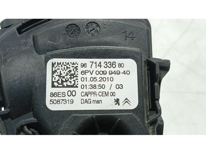 Recambio de pedal acelerador para citroën c3 ii (sc_) 1.4 referencia OEM IAM 9835904480  