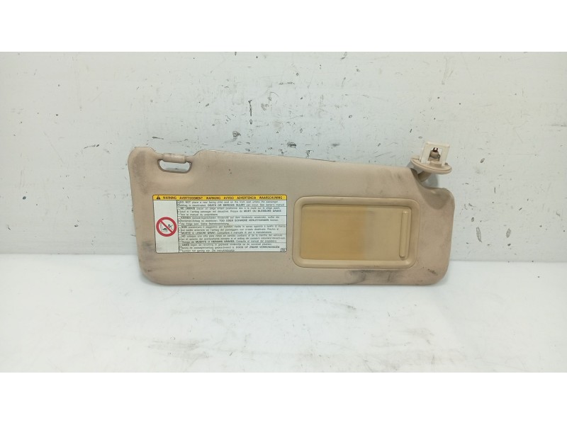 Recambio de parasol derecho para lexus is ii (_e2_) 220d (ale20) referencia OEM IAM 7431053180A0  