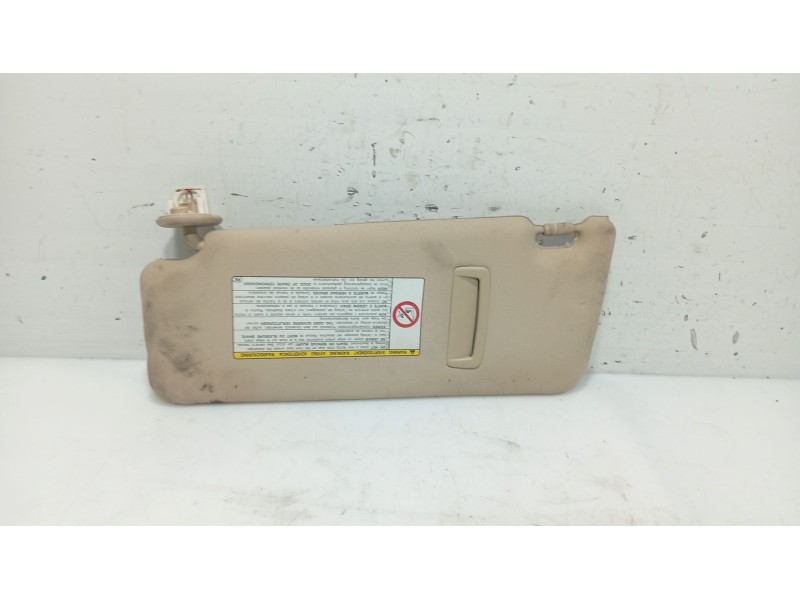 Recambio de parasol derecho para lexus is ii (_e2_) 220d (ale20) referencia OEM IAM 7431053180A0  