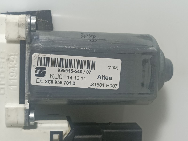 Recambio de motor elevalunas trasero derecho para seat altea xl (5p5) family referencia OEM IAM 3C0959704D  