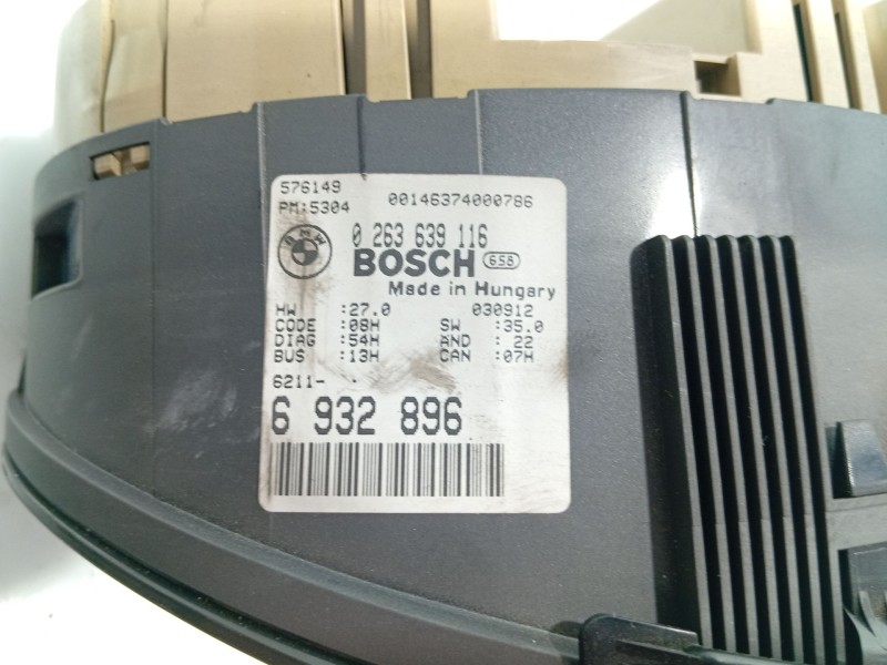 Recambio de cuadro instrumentos para bmw 3 (e46) 320 d referencia OEM IAM   