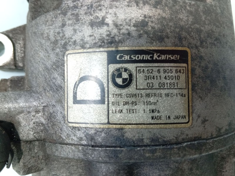 Recambio de compresor aire acondicionado para bmw 3 (e46) 320 d referencia OEM IAM   
