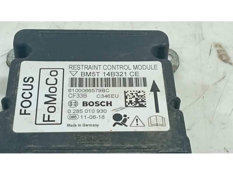 Recambio de centralita airbag para ford focus iii 1.6 ti referencia OEM IAM   