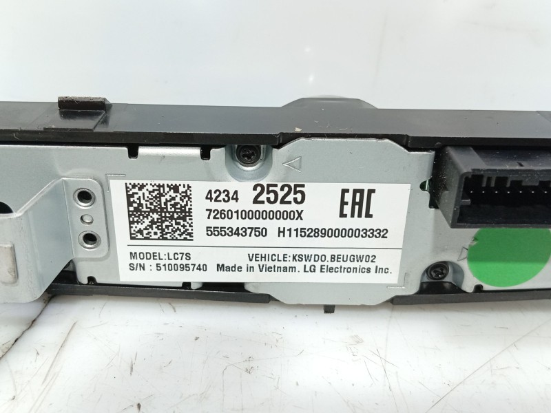 Recambio de mando multifuncion para opel astra k (b16) 1.6 cdti (68) referencia OEM IAM   