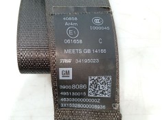 Recambio de cinturon seguridad trasero central para opel astra k (b16) 1.6 cdti (68) referencia OEM IAM 39089124   2