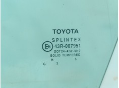 Recambio de luna delantera izquierda para toyota corolla (_e12_) 2.0 d-4d (cde120r_, cde120l_) referencia OEM IAM 6810202120   2