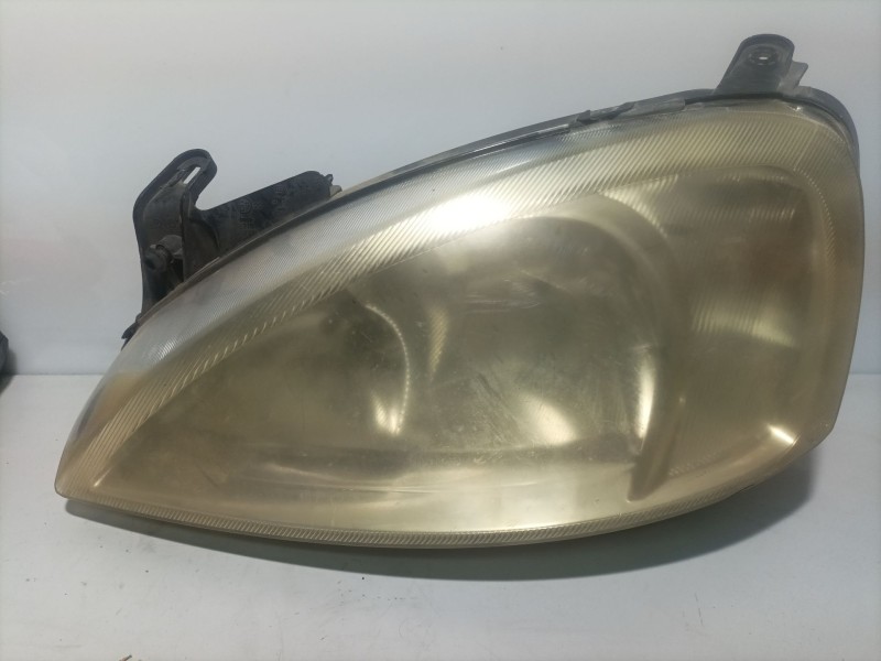 Recambio de faro izquierdo para opel corsa c referencia OEM IAM 09114329  