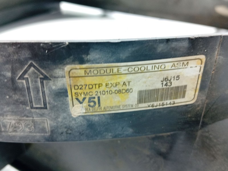 Recambio de canalizador aire para ssangyong rexton referencia OEM IAM   
