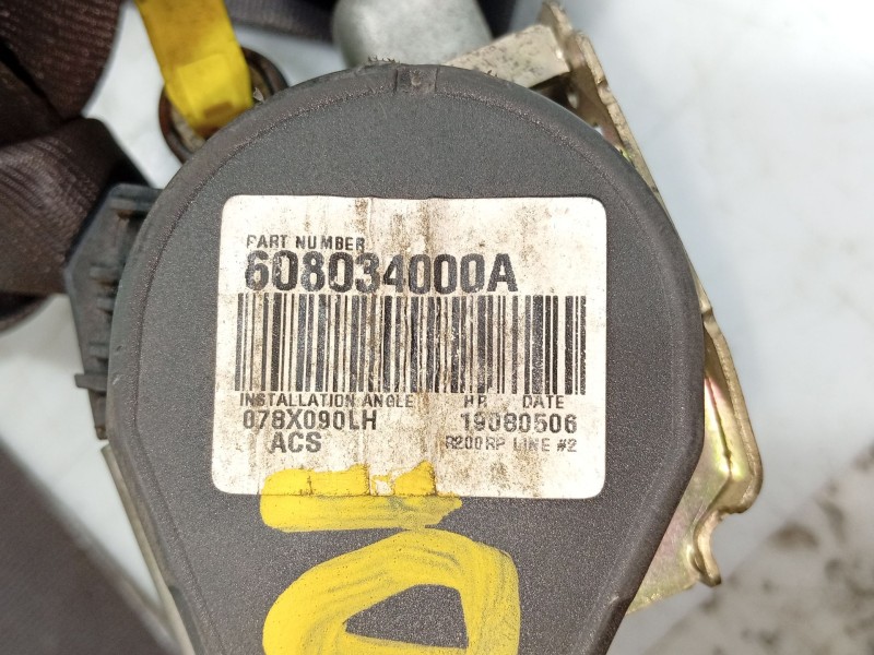 Recambio de cinturon seguridad delantero izquierdo para ssangyong rexton referencia OEM IAM   
