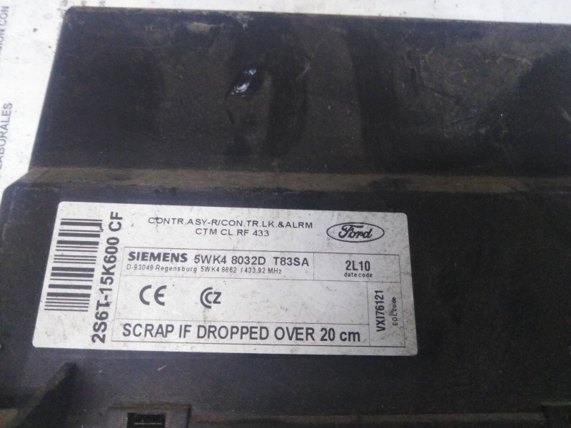 Recambio de caja precalentamiento para ford fusion (cbk) 1.4 tdci cat   |   0.02 - ... | 2002 | 68 cv / 50 kw referencia OEM IAM