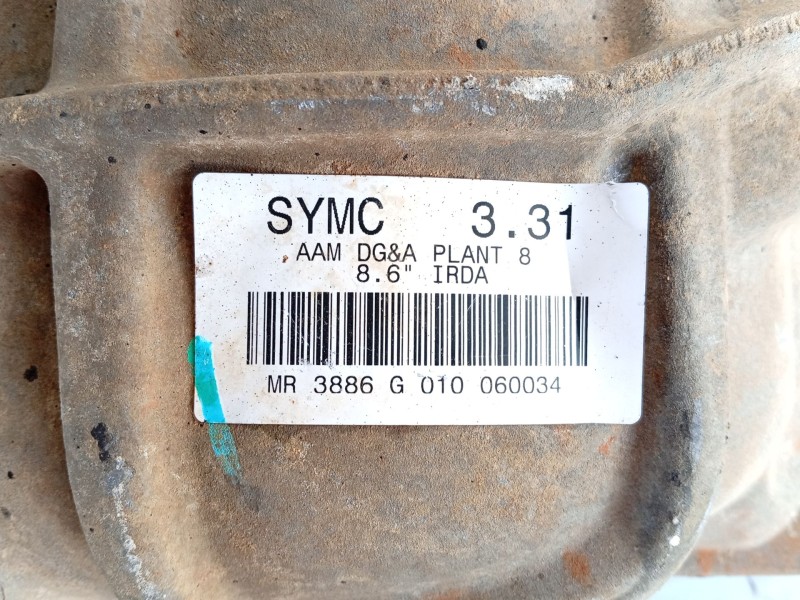 Recambio de diferencial trasero para ssangyong rexton referencia OEM IAM   