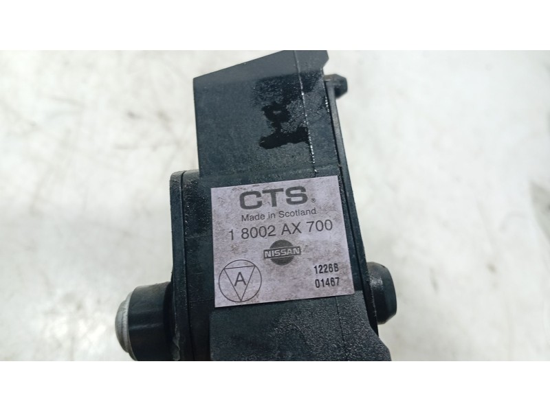 Recambio de potenciometro pedal para nissan note (e11, ne11) 1.5 dci referencia OEM IAM   