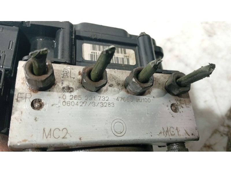 Recambio de abs para nissan note (e11, ne11) 1.5 dci referencia OEM IAM 476609U16B  