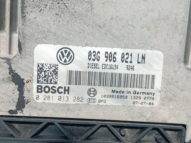 Recambio de centralita motor uce para seat altea (5p1) 1.9 tdi referencia OEM IAM   