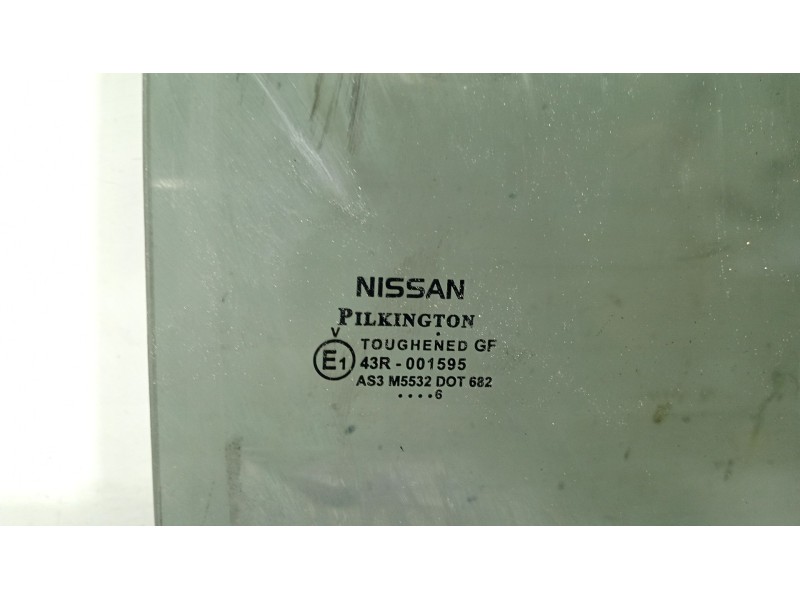 Recambio de luna trasera derecha para nissan note (e11, ne11) 1.5 dci referencia OEM IAM 823009U000  