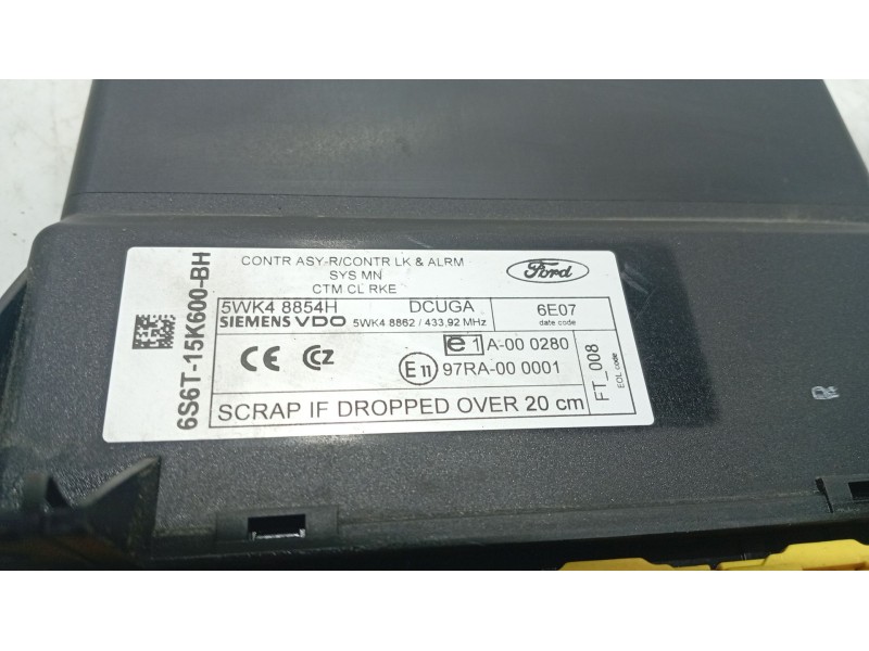 Recambio de modulo electronico para ford fusion (ju_) 1.4 referencia OEM IAM   