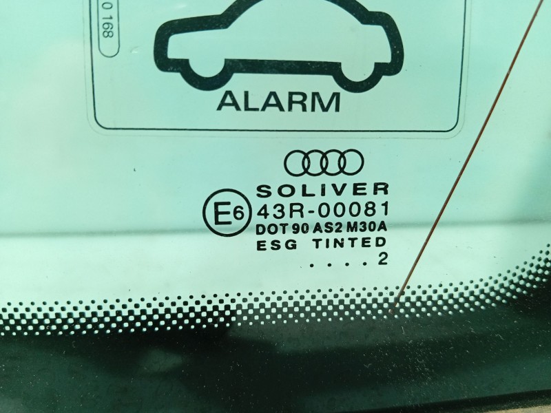 Recambio de luna trasera derecha para audi a4 b6 avant (8e5) 2.4 referencia OEM IAM 8E9845300F  