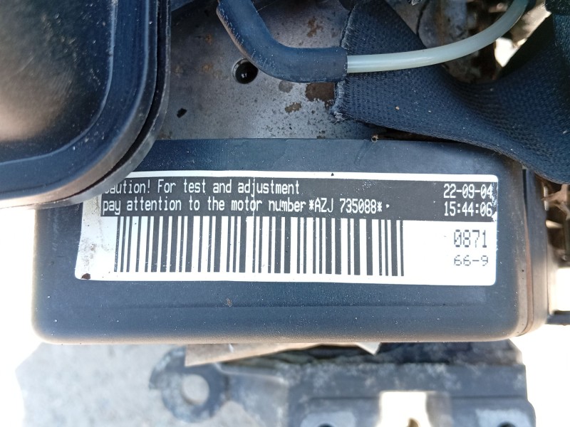 Recambio de motor completo para volkswagen new beetle (9c1/1c1) referencia OEM IAM AZJ  