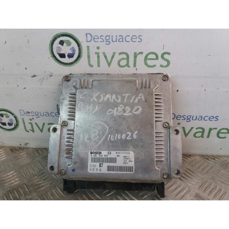 Recambio de centralita motor uce para citroen xantia berlina    |   0.98 - 0.02 | 1998 - 2002 referencia OEM IAM 0281010252 9635 Recambio de centralita motor uce para citroen xantia berlina    |   0.98 - 0.02 | 1998 - 2002 referencia OEM IAM 0281010252 9635