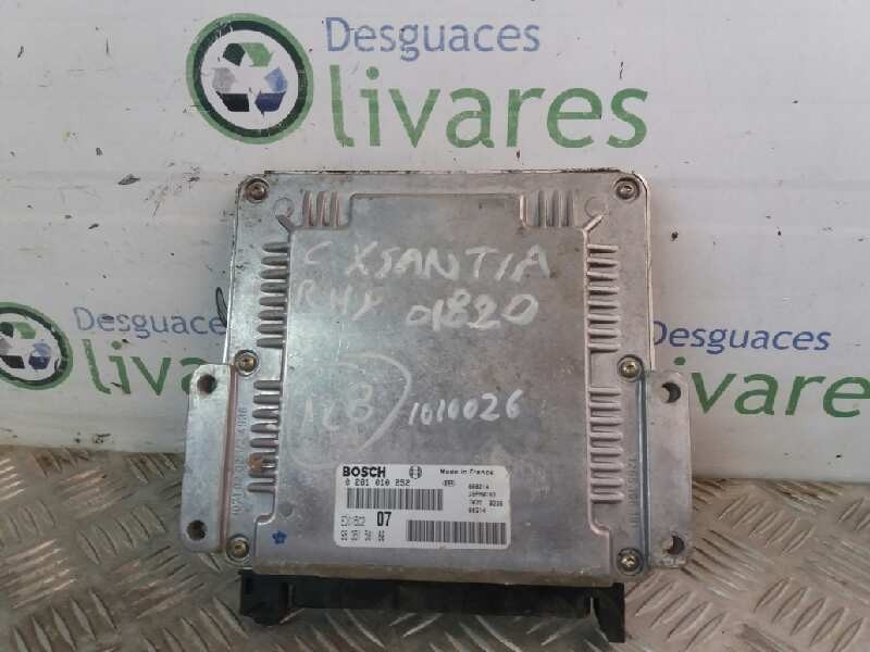 Recambio de centralita motor uce para citroen xantia berlina    |   0.98 - 0.02 | 1998 - 2002 referencia OEM IAM 0281010252 9635 Recambio de centralita motor uce para citroen xantia berlina    |   0.98 - 0.02 | 1998 - 2002 referencia OEM IAM 0281010252 9635