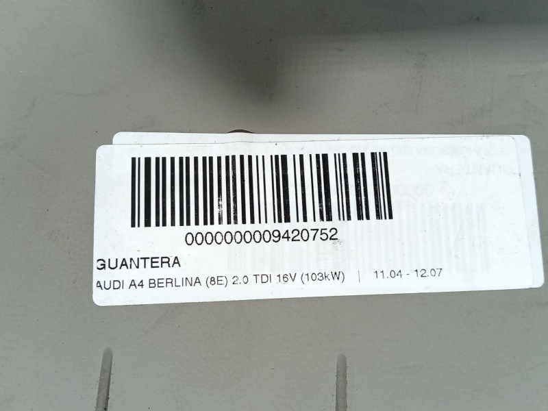Recambio de guantera para audi a4 b6 avant (8e5) 2.5 tdi referencia OEM IAM 8E18571246PS  