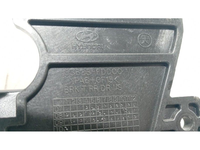 Recambio de maneta interior trasera derecha para hyundai i30 (fd) 1.4 referencia OEM IAM 836202L000XP  