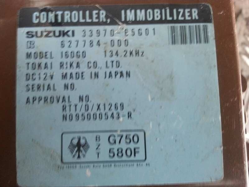 Recambio de modulo electronico para suzuki baleno fam. sy (eg) 1.9 turbodiesel   |   0.96 - 0.01 | 1996 - 2001 | 75 cv / 55 kw r