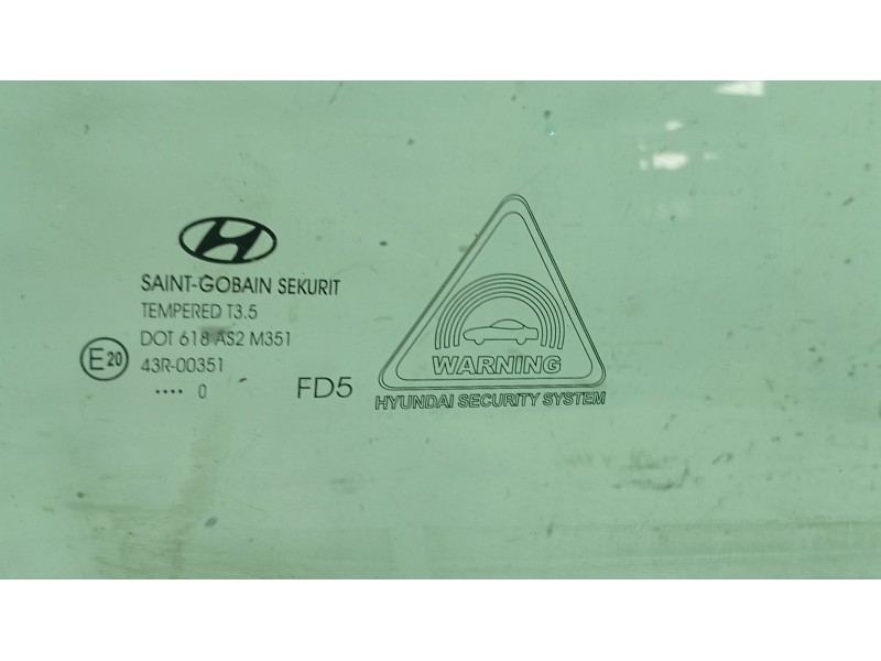 Recambio de luna delantera derecha para hyundai i30 (fd) 1.4 referencia OEM IAM 824212R010  
