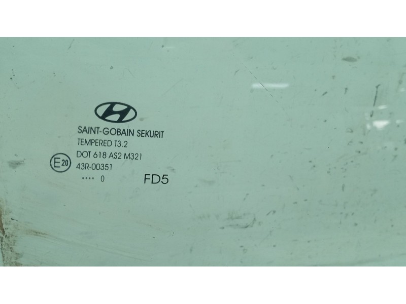 Recambio de luna trasera derecha para hyundai i30 (fd) 1.4 referencia OEM IAM 834212L010  