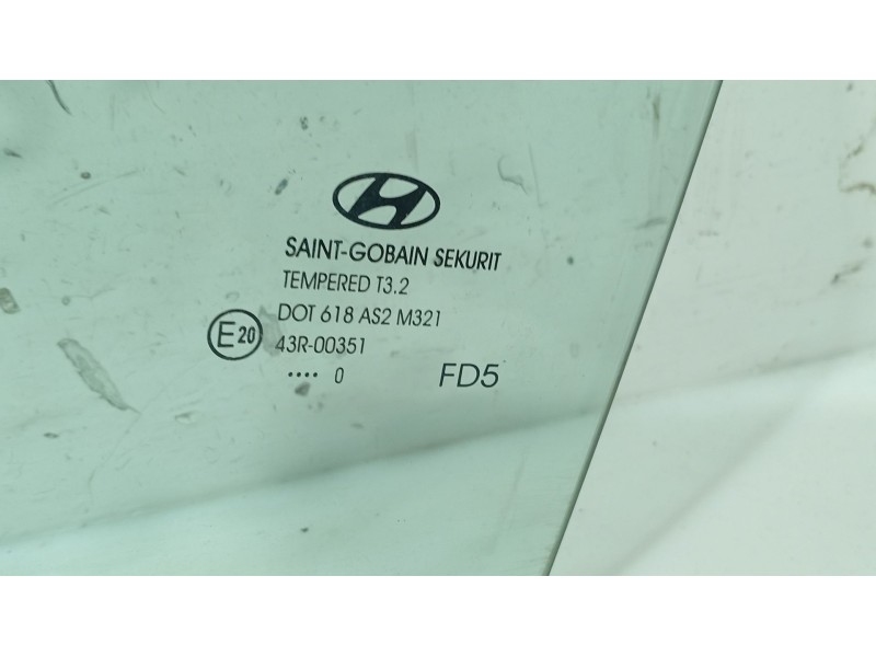Recambio de luna trasera izquierda para hyundai i30 (fd) 1.4 referencia OEM IAM 834112L010  