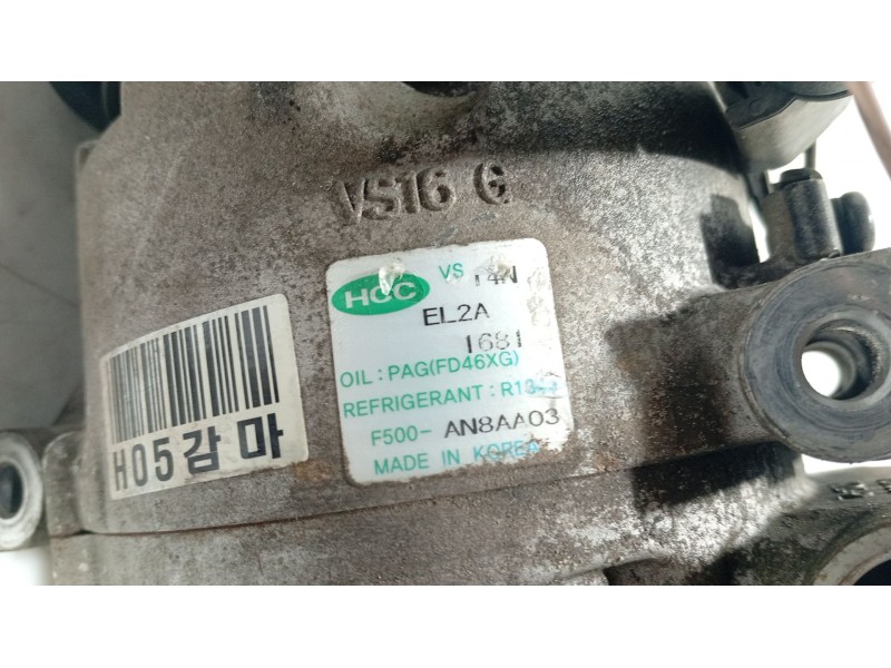 Recambio de compresor aire acondicionado para hyundai i30 (fd) 1.4 referencia OEM IAM 977012H002  