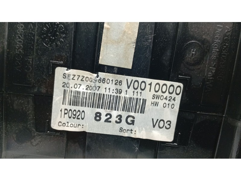 Recambio de cuadro instrumentos para seat leon (1p1) 1.9 tdi referencia OEM IAM   