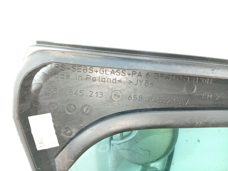 Recambio de luna custodia trasera izquierda para skoda kamiq (nw4) 1.0 tsi referencia OEM IAM 658845297CNVB  