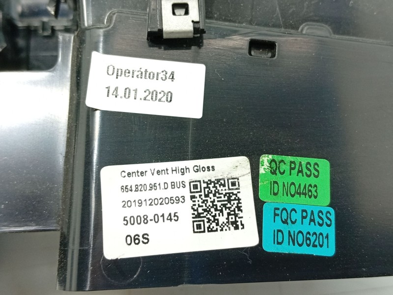 Recambio de aireador central para skoda kamiq (nw4) 1.0 tsi referencia OEM IAM   