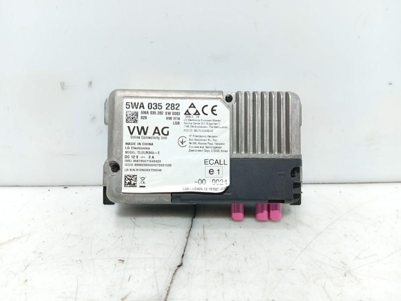 Recambio de modulo electronico para skoda kamiq (nw4) 1.0 tsi referencia OEM IAM   