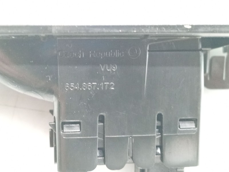 Recambio de mando elevalunas trasero derecho para skoda kamiq (nw4) 1.0 tsi referencia OEM IAM 5G0959855KWHS  