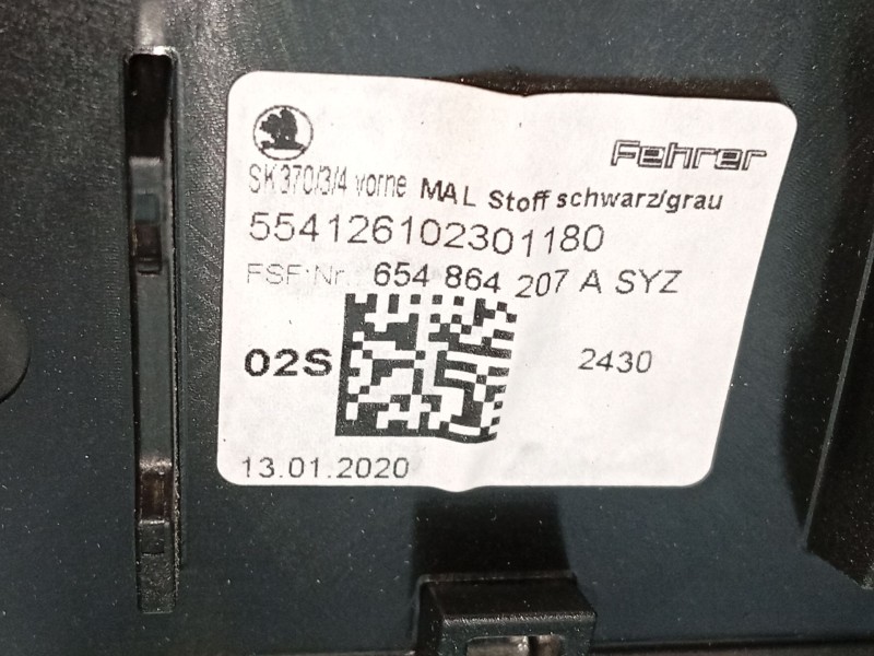Recambio de apoyabrazos central para skoda kamiq (nw4) 1.0 tsi referencia OEM IAM   