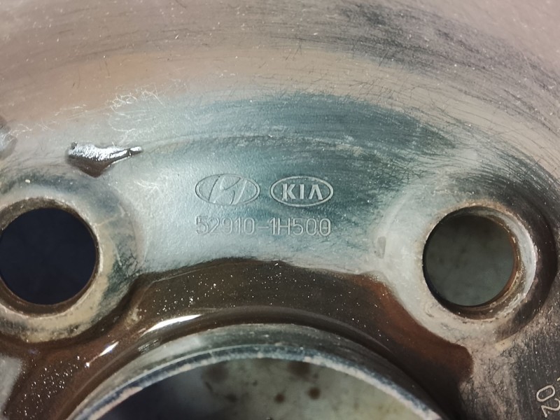 Recambio de llanta delantera izquierda para hyundai i30 (fd) 1.4 referencia OEM IAM 529101H500  