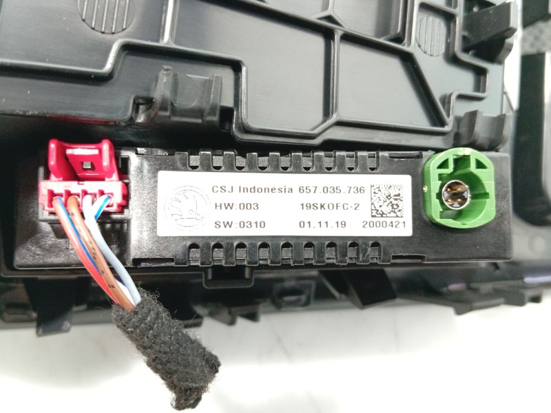 Recambio de moldura para skoda kamiq (nw4) 1.0 tsi referencia OEM IAM   