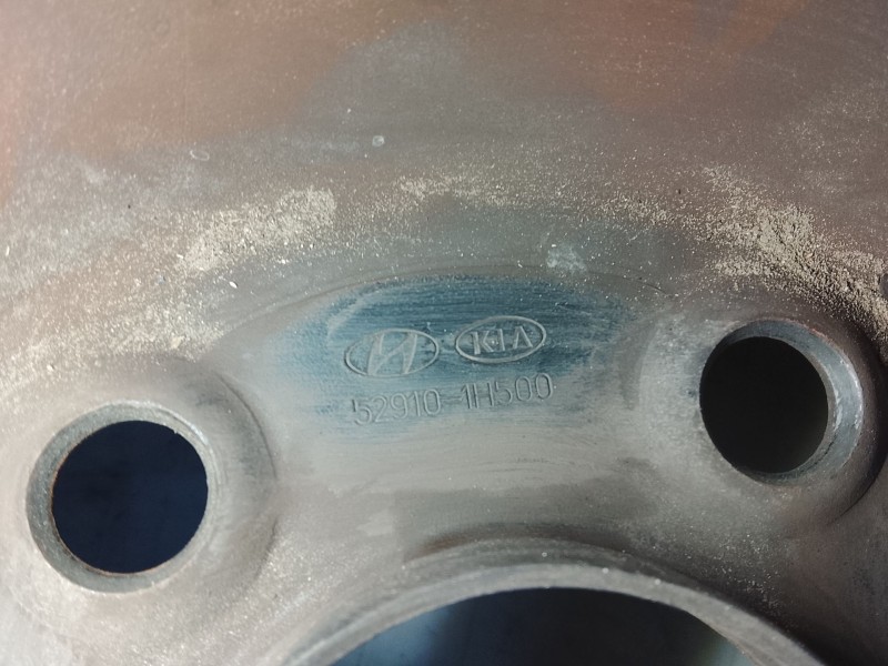 Recambio de llanta trasera derecha para hyundai i30 (fd) 1.4 referencia OEM IAM 529101H500  