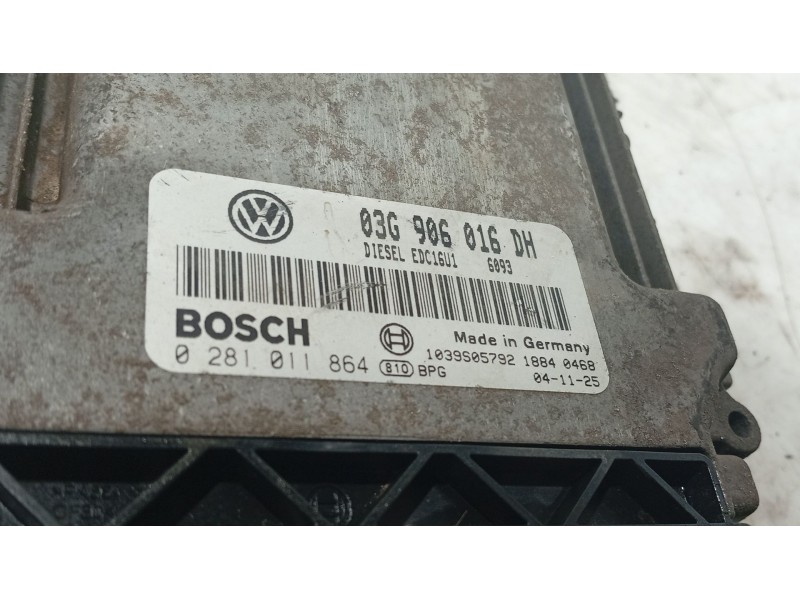 Recambio de centralita motor uce para seat altea (5p1) 1.9 tdi referencia OEM IAM   