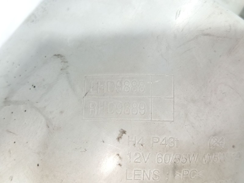 Recambio de faro izquierdo para chevrolet matiz (m200, m250) 0.8 referencia OEM IAM   